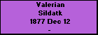 Valerian Sildatk